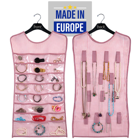 EDNA HOME Dual-sided Hanging Jewelry Organizer